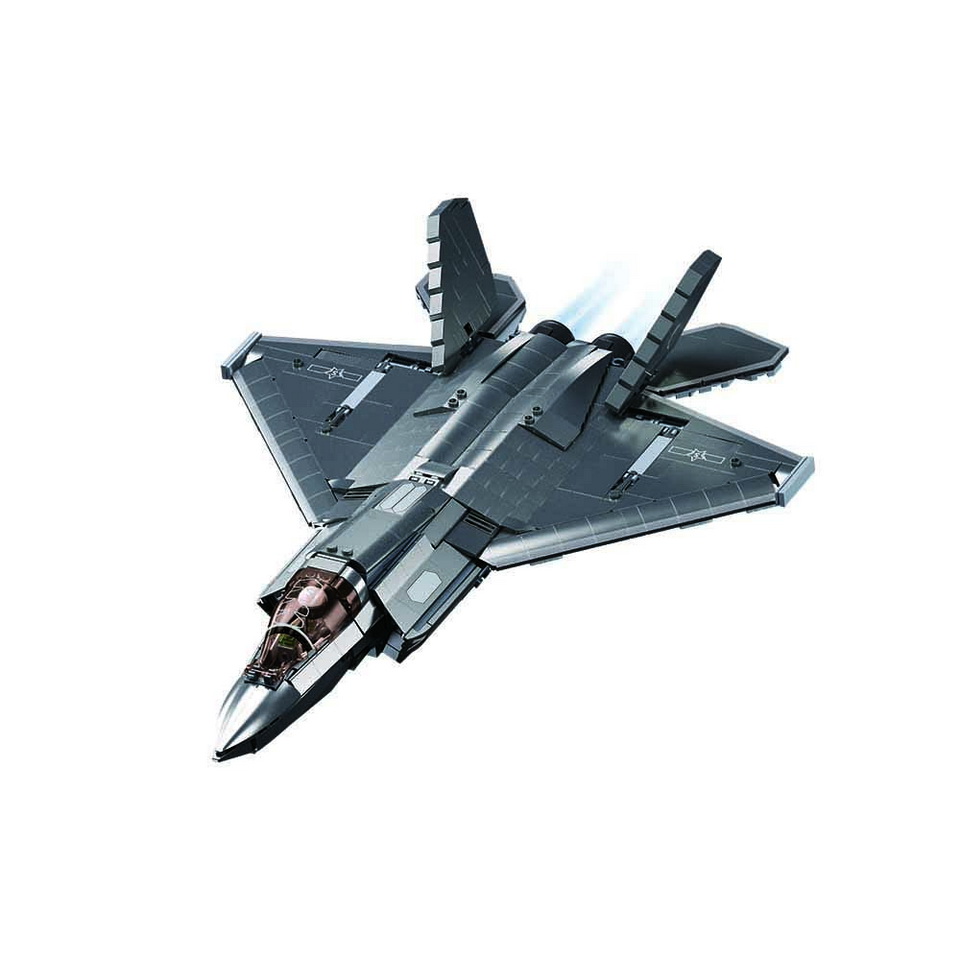 Sluban J-35S Stealth Aircraft M Coat. Vers. M38-B1186 #16177 Sluban J-35S Stealth Aircraft M Coat. Vers. M38-B1186 #16177