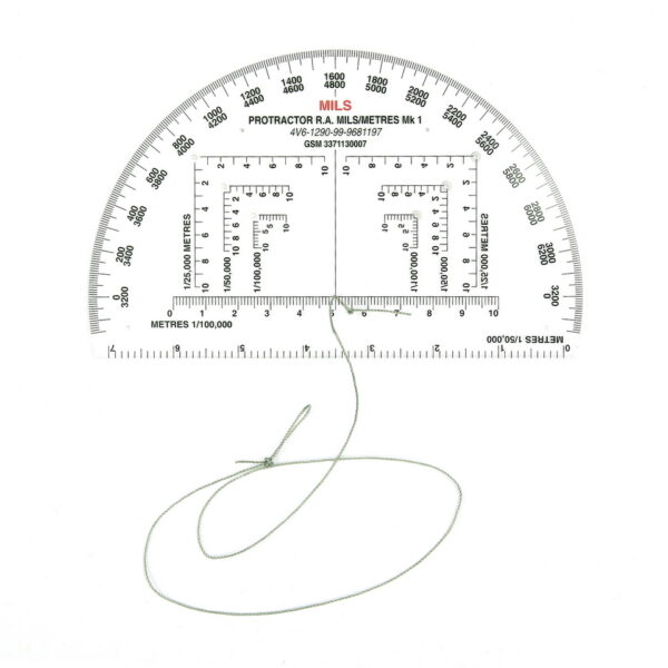 BCB Military protractor 6 inch CD032