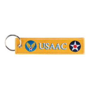 Sleutelhanger USAAC geel #145