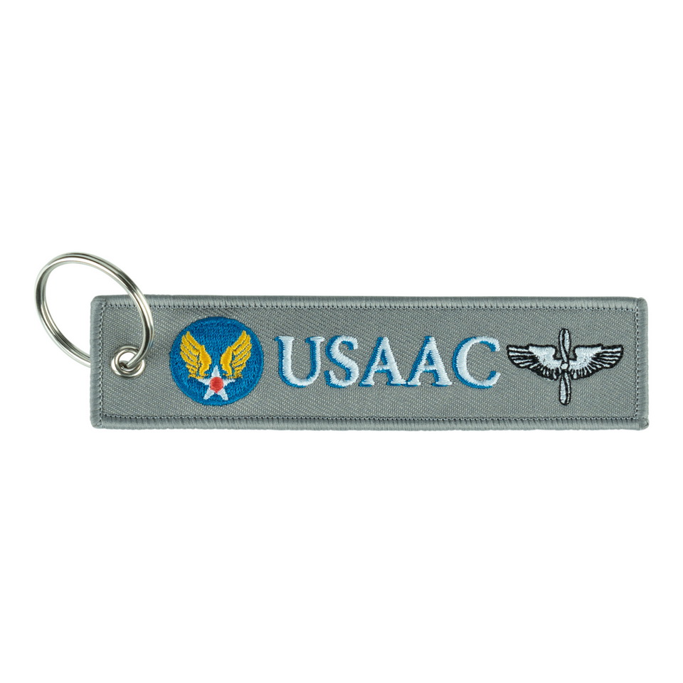 Sleutelhanger USAAC grijs #146 Sleutelhanger USAAC grijs #146