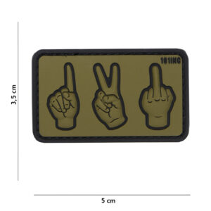 Embleem 3D PVC one