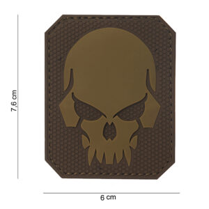 Embleem 3D PVC *2 Pirate skull #13019