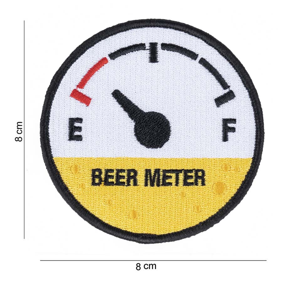 Embleem stof Beer meter met klittenband #12033 Embleem stof Beer meter met klittenband #12033