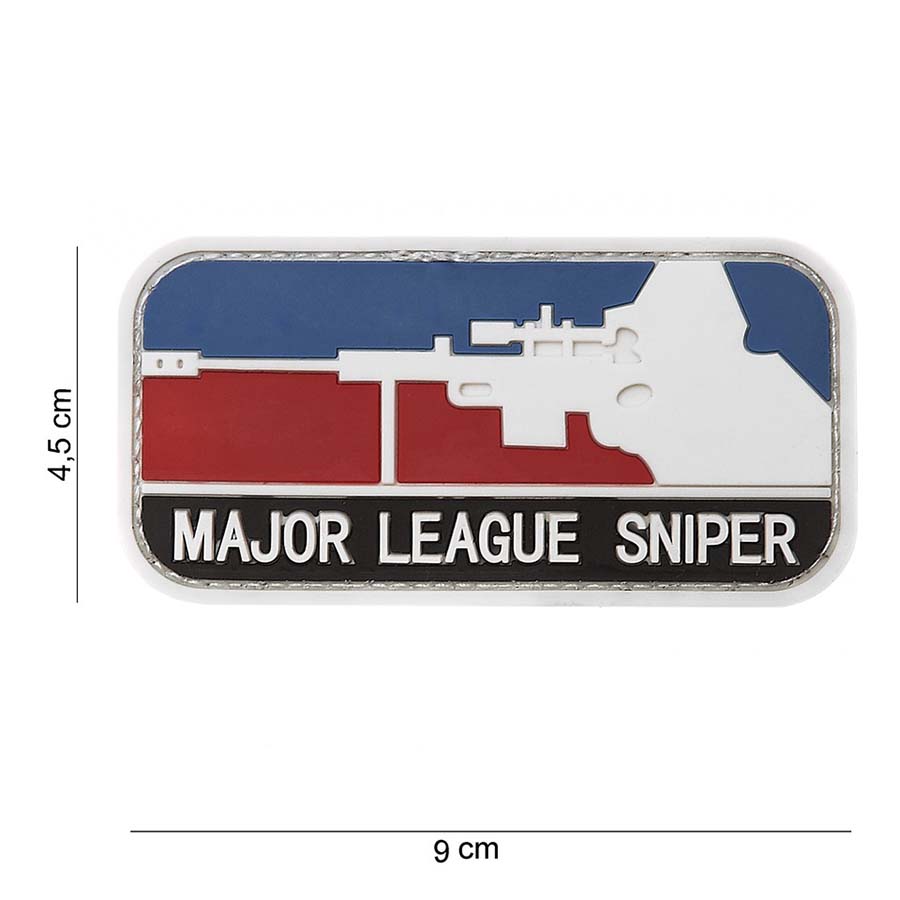 Embleem 3D PVC Major Sniper Color #11158