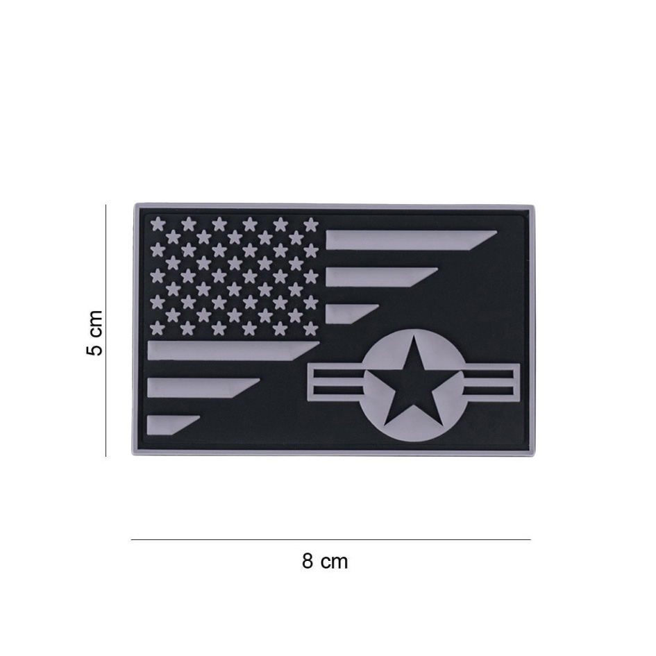 Embleem 3D PVC Stars and Stripes USAF #14066