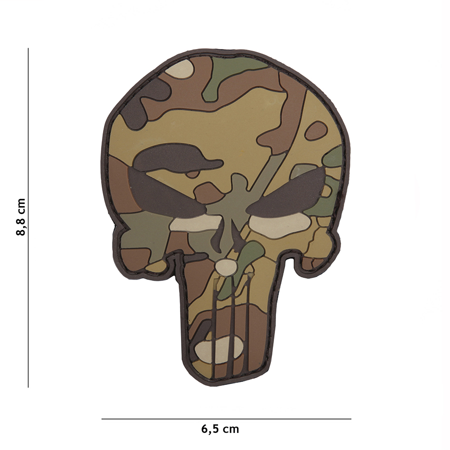 Embleem 3D PVC Punisher #19057