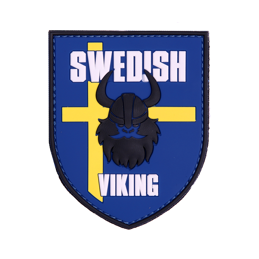 Embleem 3D PVC Swedish Viking #2100