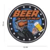 Embleem 3D PVC Beer is my Co-pilot #9064 Embleem 3D PVC Beer is my Co-pilot #9064