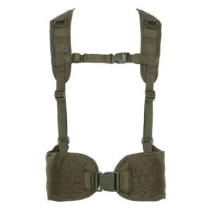 Tactical belt with harnas
