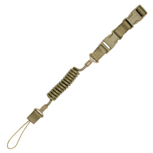 Pistol lanyard with quick release EM8269