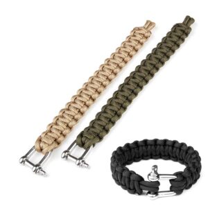 Paracord iron buckle K2020 9 inch