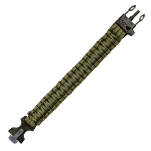 Paracord fire starter + whistle 9 inch JYFPB05