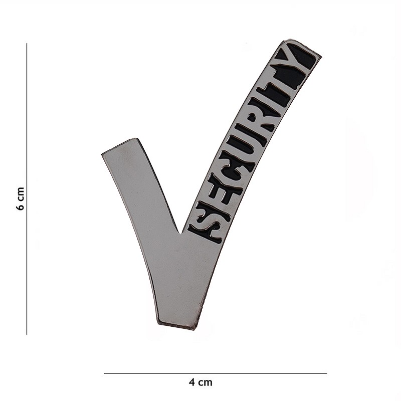 Embleem metaal Security pin #6062 Embleem metaal Security pin #6062