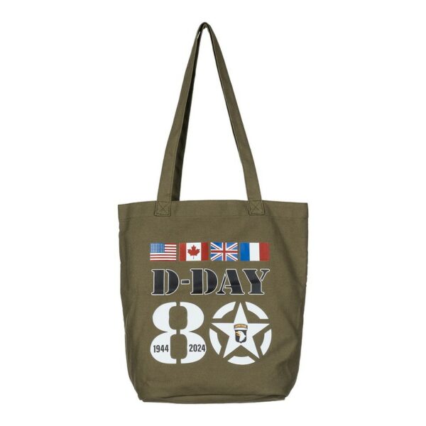 Canvas draagtas D-Day 44 vlaggen