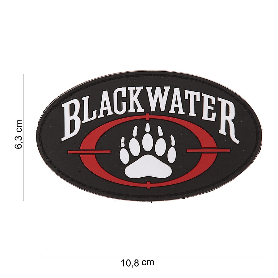Embleem 3D PVC Blackwater #11168