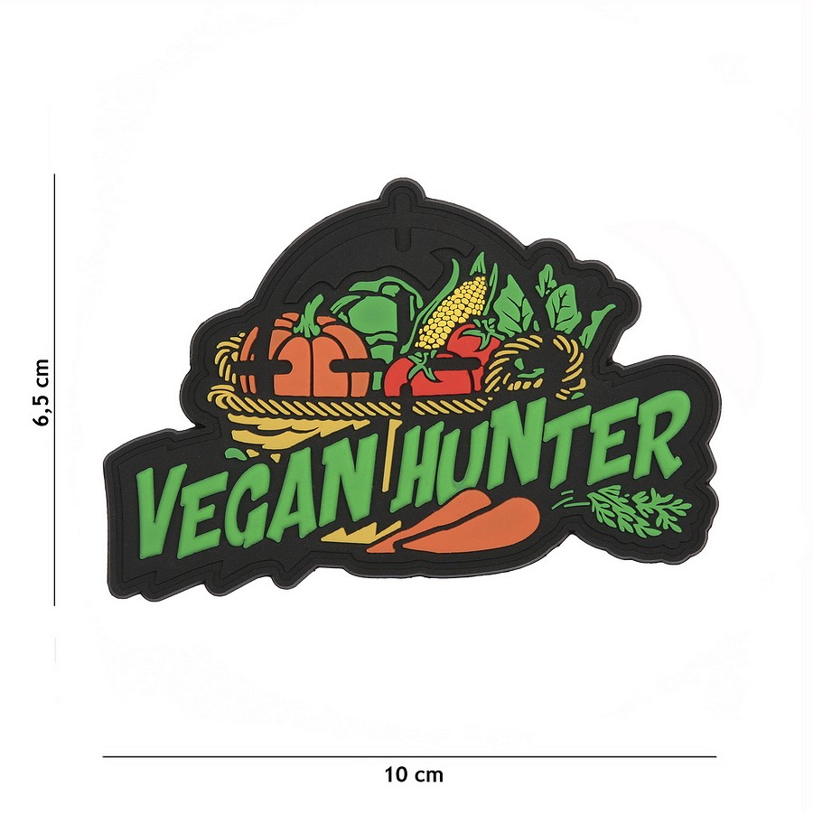 Embleem 3D PVC Vegan Hunter #8080