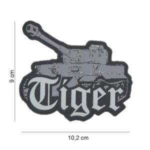 Embleem 3D PVC Tiger #19071