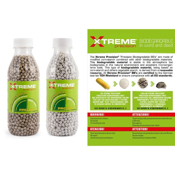 23g BBs Bio White (2800 bb) fles