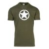 T-shirt met witte ster