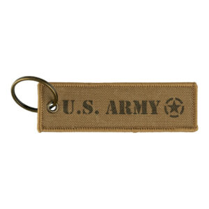 Sleutelhanger vintage canvas U.S. Army #114