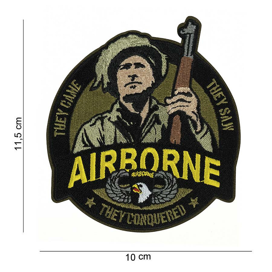Embleem stof 101st Airborne soldaat #13046