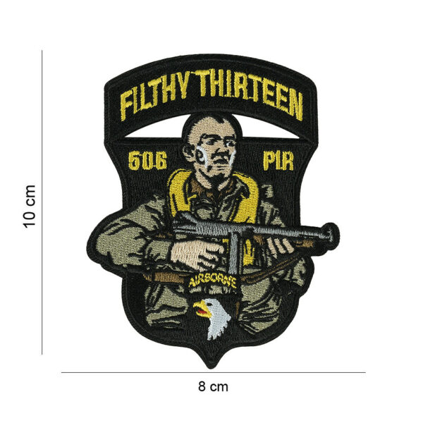 Embleem stof 506 PIR filthy thirteen #17085