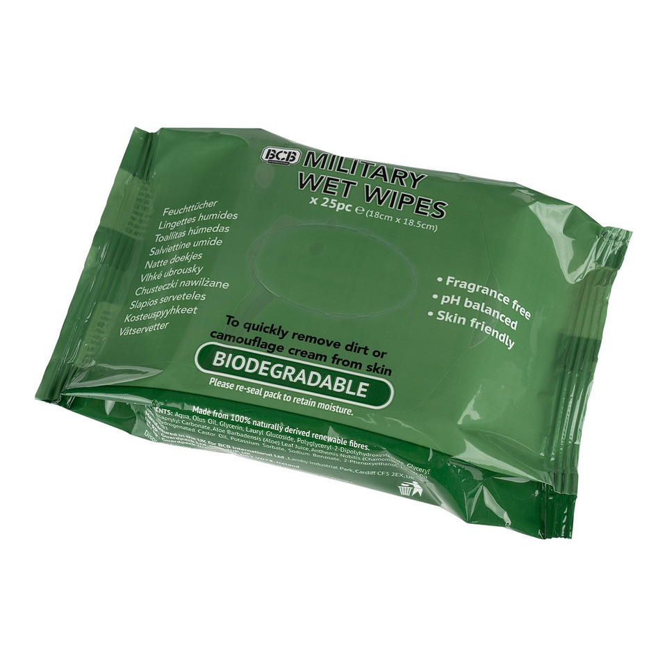 BCB Military wet wipes CS628 BCB Military wet wipes CS628