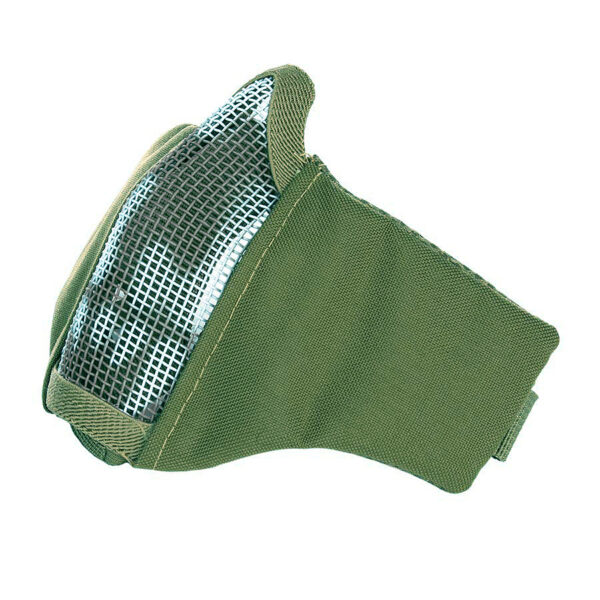 Airsoft face mask nylon/mesh with skull