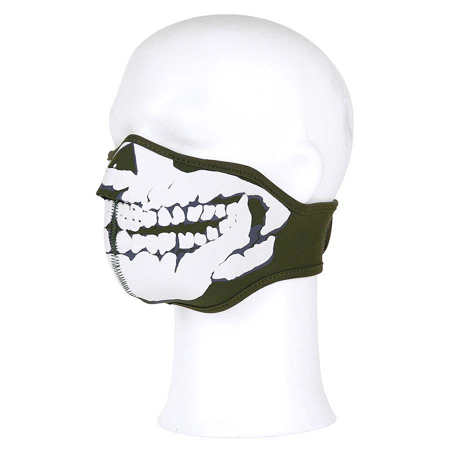 Gezichts masker neopreen skull 3D