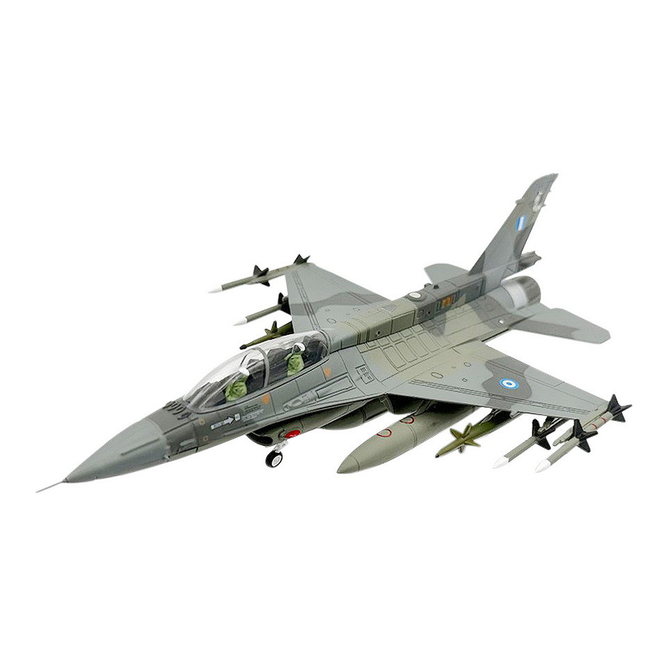 Die-cast Model F-16D Block Greek Air Force Fighter Jet #13 Die-cast Model F-16D Block Greek Air Force Fighter Jet #13