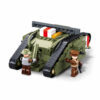 Sluban Army aanvallende tank WWII - Mark Vs M38-B1296 Sluban Army aanvallende tank WWII - Mark Vs M38-B1296