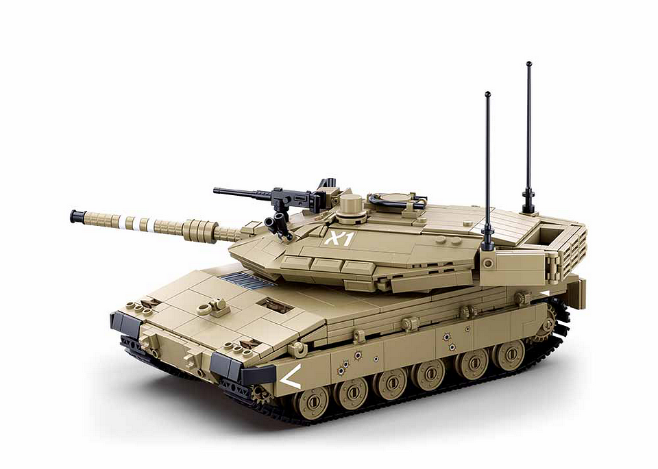 Sluban MK4 RC gevechts tank M38-B1022 #17001