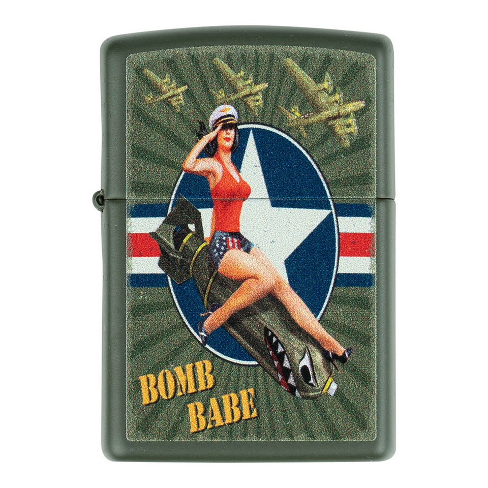Zippo Pin Up Bomb Babe Zippo Pin Up Bomb Babe