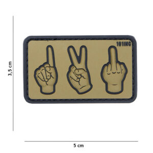 Embleem 3D PVC one