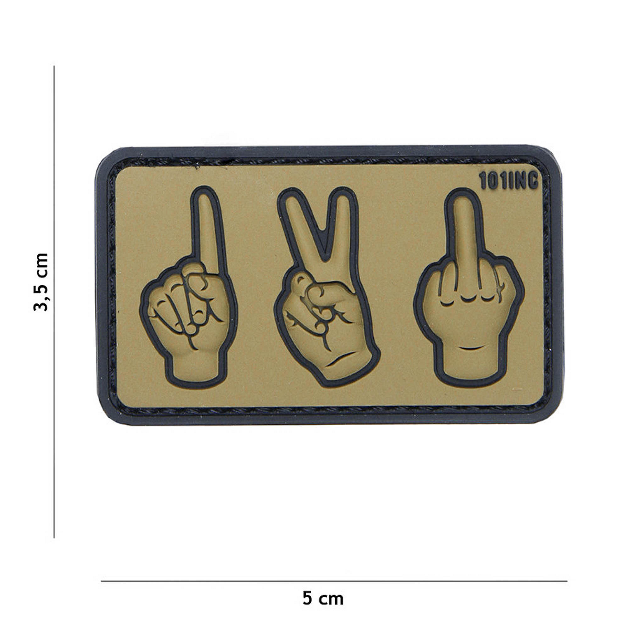Embleem 3D PVC one