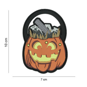 Embleem 3D PVC Trick or Treat #14084