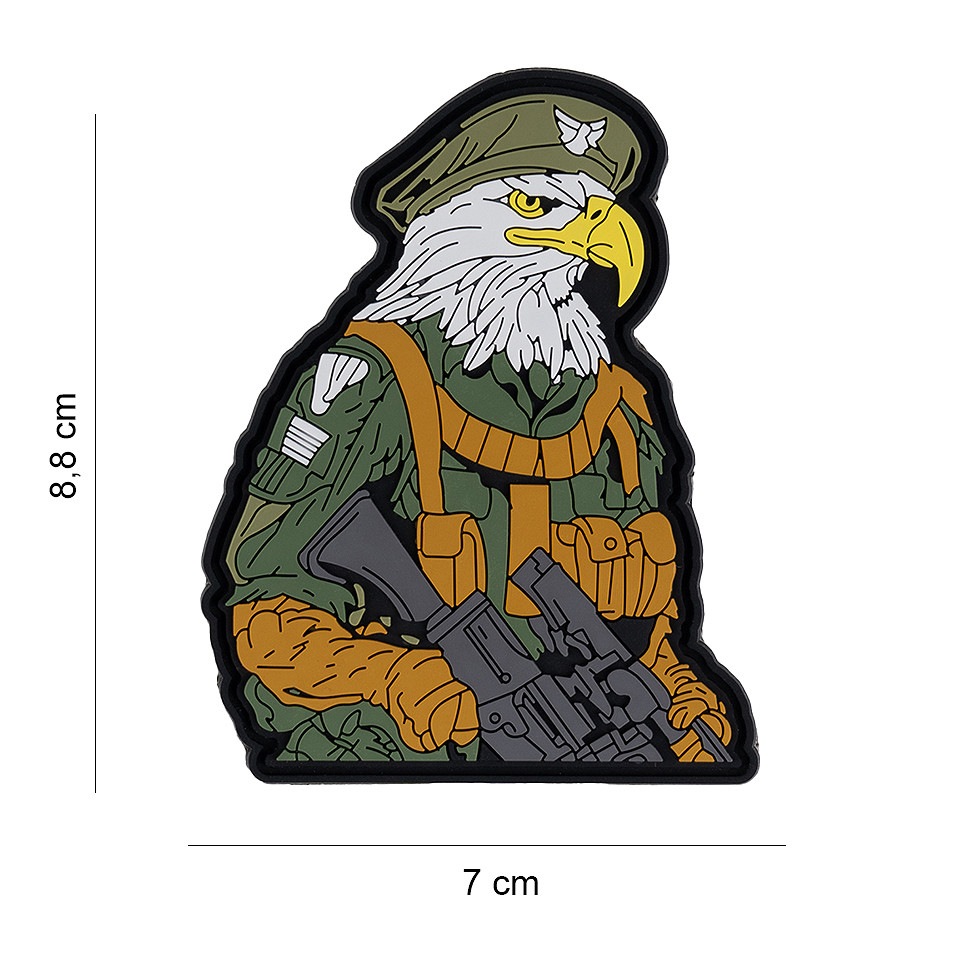 Embleem 3D PVC Dangerous eagle #14024 Embleem 3D PVC Dangerous eagle #14024