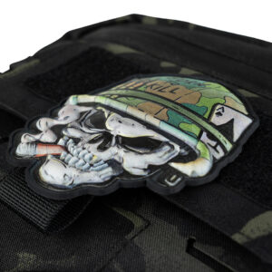 Embleem 3D UV Skull Vietnam ace #8039