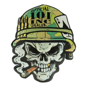Embleem Mega 3D UV Print Skull 101 INC Official Dealer