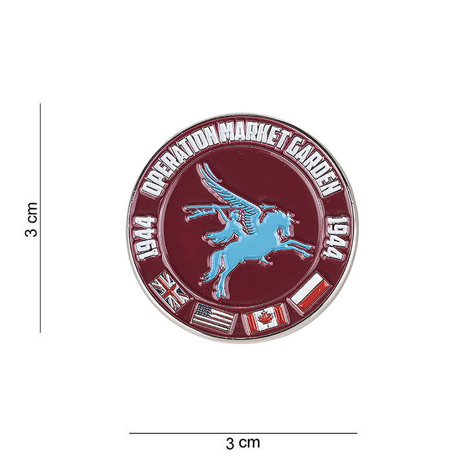 Embleem metaal pin operation Market Garden 1944 #6048 Embleem metaal pin operation Market Garden 1944 #6048