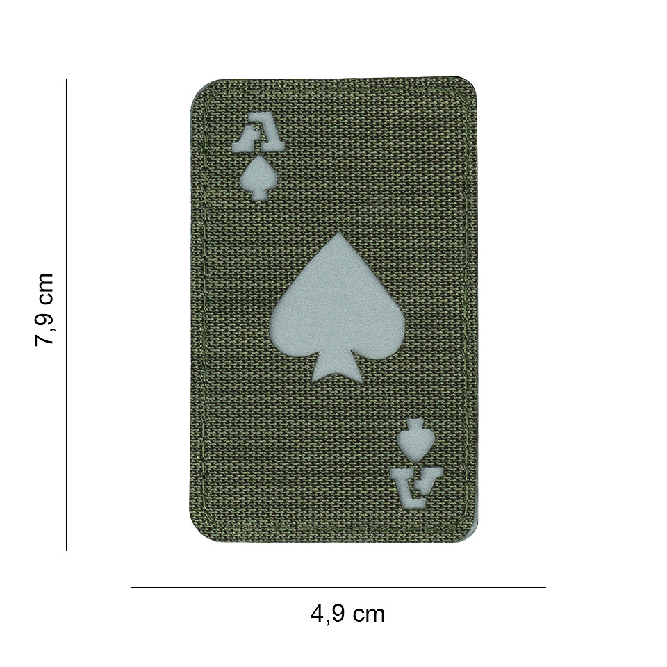 Laser Cut Embleem stof ACE #5027 Laser Cut Embleem stof ACE #5027