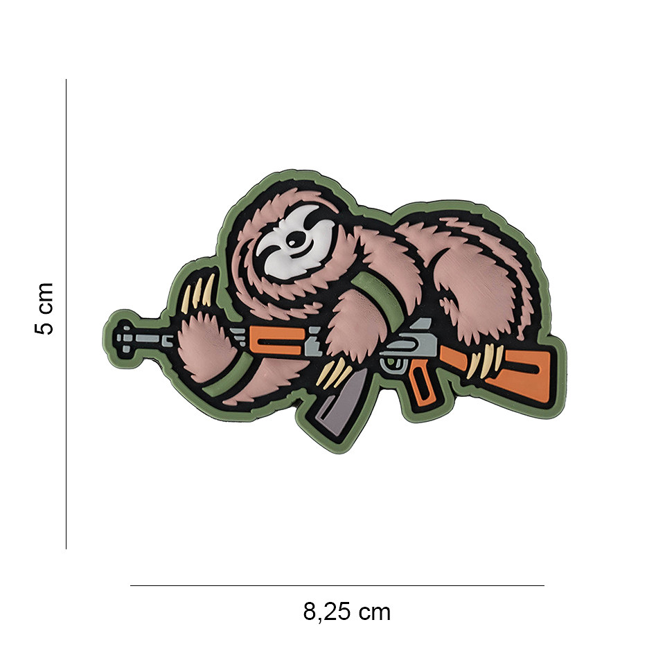 Embleem 3D PVC Armed Sloth #3120