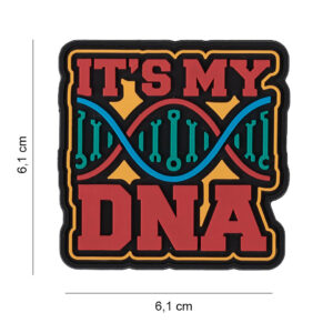 Embleem 3D PVC It's my DNA #6058