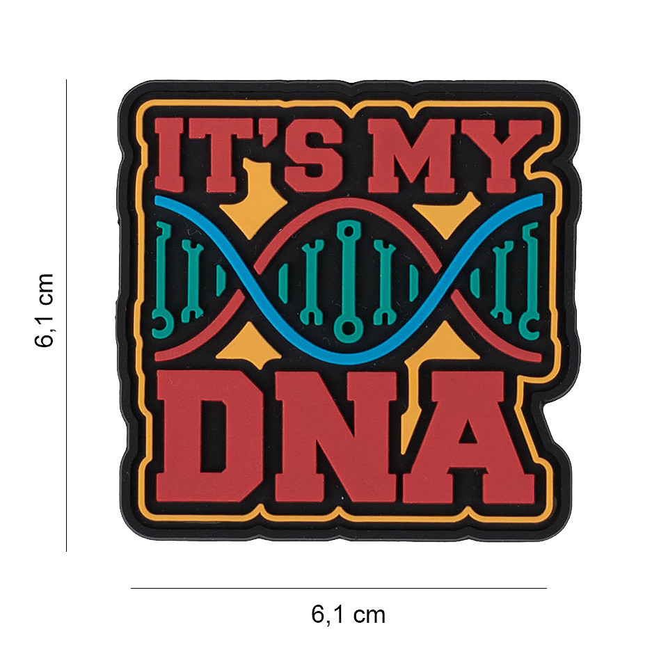 Embleem 3D PVC It's my DNA #6058