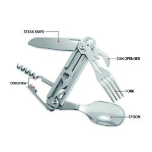 Camping tool 6 in 1