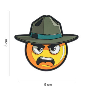 Embleem 3D PVC Drill Sergeant #8006